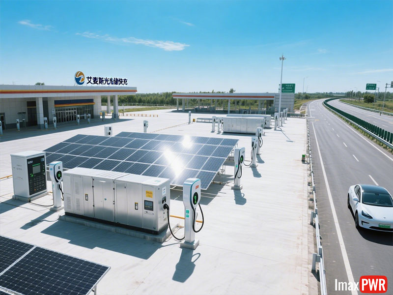 艾麥斯儲(chǔ)能之光儲(chǔ)超充解決方案